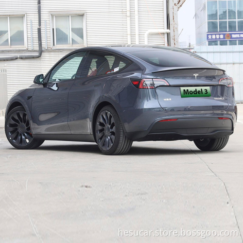 Nuova auto SUV Cina Modello Y 2022 Faceleft 4WD Tesla 5 sedili Auto per veicoli elettrici passeggeri in Cina